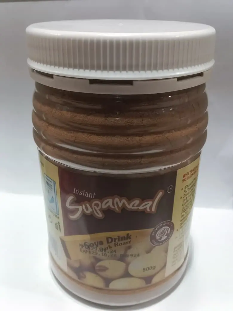 Supameal Dark Roast Soya Drink 500G